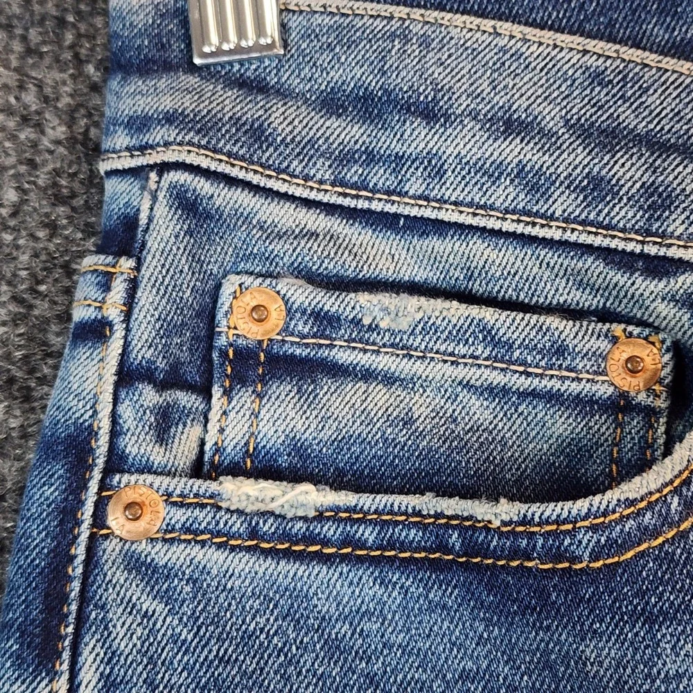 Pistola Medium Blue Straight Leg Jeans